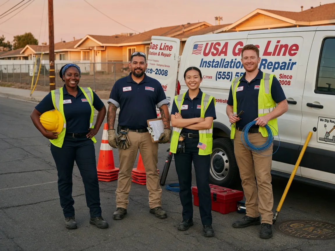 Gas Line Installation company in Fair Oaks, IN